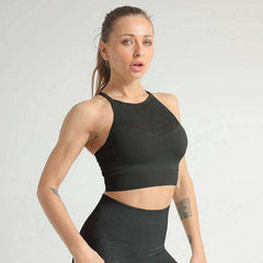 Aesthetic Sports Bra Mesh Tank Top For Women
