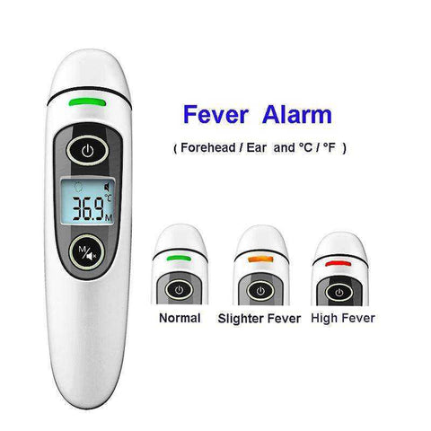 Image of Digital Infrared IR LCD Baby Forehead Ear Non Contact Body Thermometer