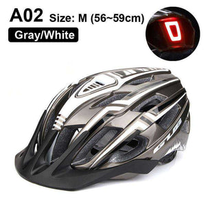 New LED Light Rechargeable Cycling Bike Helmet