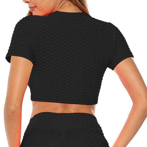 Image of Aesthetic Sports Tops & Bottoms Fitness Clothing Sets Straps Skinny Slim Yoga Apparel