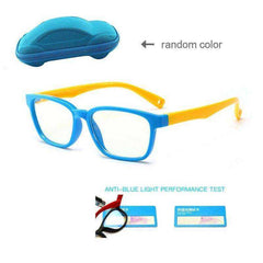 Kids Anti-Blue Soft Plain Light Silicone Glasses