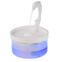 New 2L Swan Neck Pet Cat Dog Automatic Drinker Water Fountain