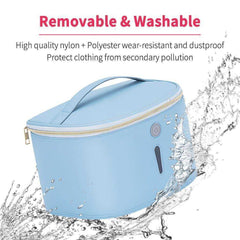 UV UVC Sterilizer USB Charge Disinfection Bag for Tableware Phone Cosmetics