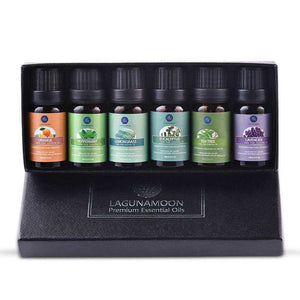 10ML Pure Essential Oil Humidifier Aromatherapy 6pcs Gift Set