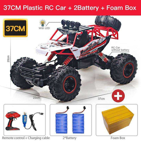 Image of ZWN 1:12 / 1:16 4WD Radio Remote Control 2.4G Buggy Off-Road Car Toys for Children With Led Lights