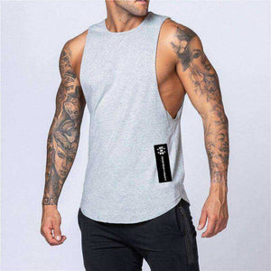 Workout Mens Tank Top Vest Muscle Sleeveless Shirt Stringer Bodybuilding Singlets