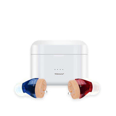 Small Rechargeable Intelligent Adjustable Tone Hearing Aid