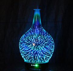 7 Color Light 3D Glass Humidifier