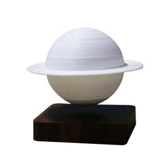 Creative 3D Magnetic Levitation Moon Saturn Night Light Rotating Led Lamp