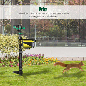 Solar Powered Motion Activated Animal Sprinkler