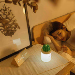 USB Portable Ultrasonic Cool Mist Humidifier Soft Warm LED Night Light
