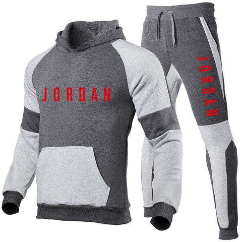 Image of High Quality Tracksuit Men Hooded Sweatshirt+Pants Pullover Sets