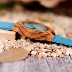 Blue Bambu Watch