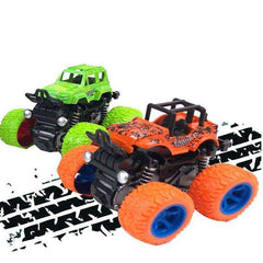 Mini Inertial Off-Road Plastic Friction Stunt Pullback Children Toy Car for boys