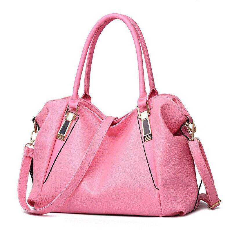Ladies Leather Casual Large Tote  Shoulder Handbags