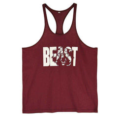 Beast Aesthetic Bodybuilding Gym Workout Muscle Stringer