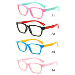 Kids Anti-Blue Soft Plain Light Silicone Glasses