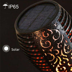 Outdoor Waterproof  Flame Garden Courtyard Balcony LED Solar Lights