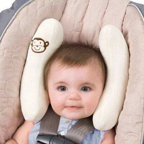 Image of Soft Adjustable Baby Head Neck Cushion Pad Car Seat Pillow