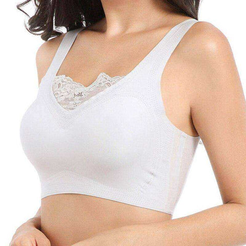 Image of New Seamless bras bralette lace vest sexy crop top
