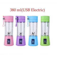 Aesthetic 380ml Handheld Bottle Blender Mixer Mini Juicer Machine