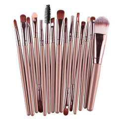 15 Pcs Adorable Cosmetic Makeup Brush Set