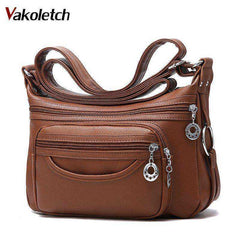 Crossbody Soft Leather Shoulder Bag