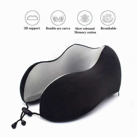 Image of Soft U Shaped Memory Foam Neck Pillows