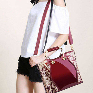 New Style Luxury Sequins Leather Bag