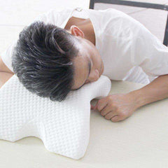 Curved Slow Rebound Memory Foam Pillow