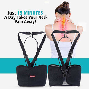 Adjustable Neck Hammock Massager Brace With Strap