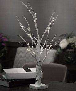 New 60cm Silver Birch LED Tree Lamp
