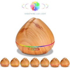 500ml Remote Control Air Aroma LED Ultrasonic Humidifier