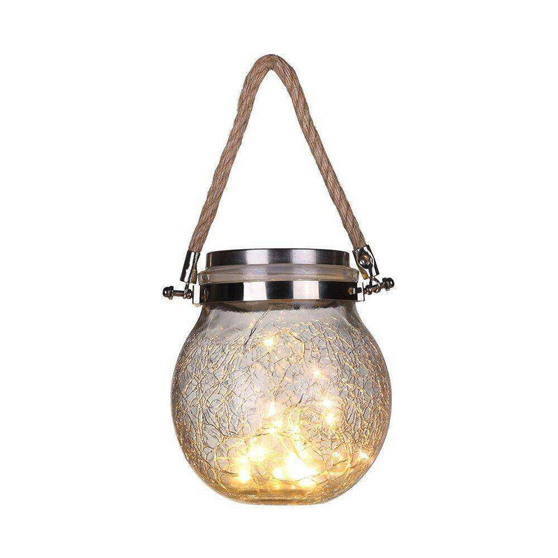 New LED Solar Light Crystal Ball