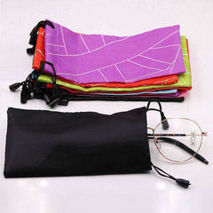 Microfiber Eye Glasses Sunglasses Case Pouch Bag