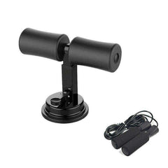 New Fitness Sit Up Bar Floor Assistant Stand Padded Ankle Support