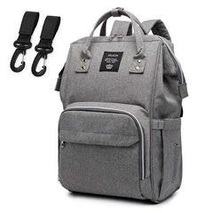 USB Diaper Bag Baby Care Large Capacity Maternity Waterproof Backpack