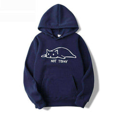 Not Today Lazy Cat Sweater Hoodies