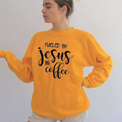 Fueled By Jesus and Coffee Sweatshirt