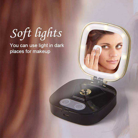 Image of Facial Moisturizing Sprayer Makeup Mirror