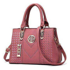 Embroidery Messenger Women Leather Handbags