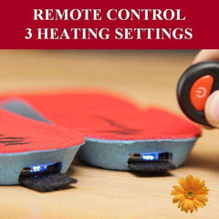 Women Men Winter Thermal Thick Insoles Electric Foot Warmer