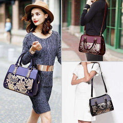 Glitter Sequin Flower Aesthetic Handbags