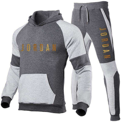 Image of High Quality Tracksuit Men Hooded Sweatshirt+Pants Pullover Sets