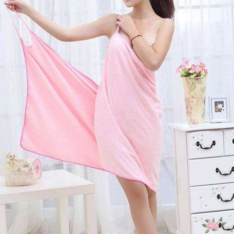 Image of Multi-functional Towel Fast Drying Women Bath Robes