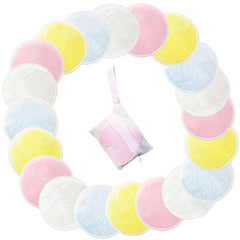 Washable Makeup Cotton Pads Bamboo Fiber Facial Skin Cleanser