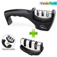3 Stages Professional Whetstone Knife Sharpener
