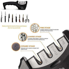 3 Stages Professional Whetstone Knife Sharpener
