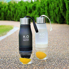 New 650ml H2O Lemon Juice Infuser Water Bottle