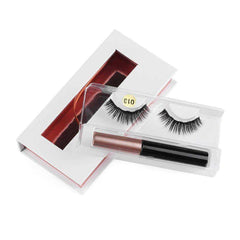 Magnetic Liquid Eyeliner 1 Pair Magnetic Eyelashes Makeup Tool Kit